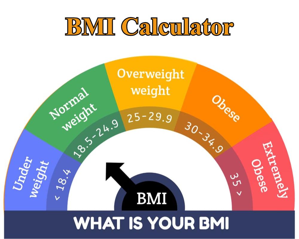 Free BMI Calculator, Body Mass Indexer Online web tool